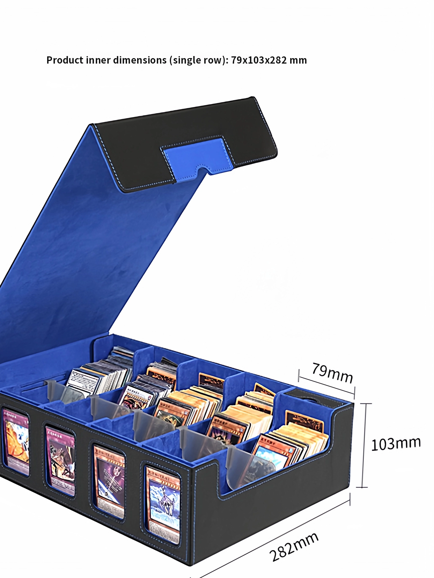 Cocktail Shaker Set - Multi‑Compartment PU Leather TCG Card Storage