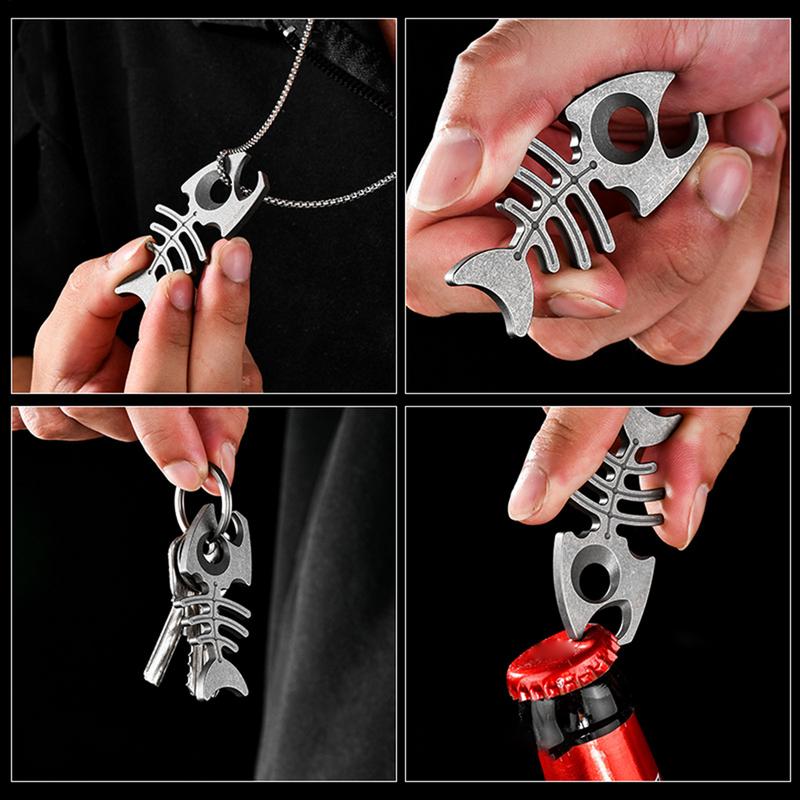 Bottle Opener Keychain Multifu - Wine Beer Hat recension och pris