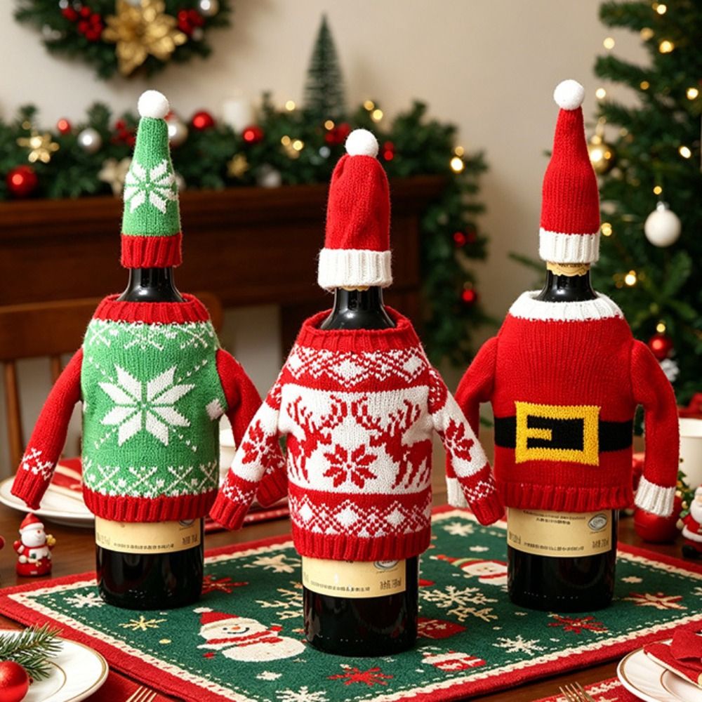 Elk Wine Bottle Cover Reusable - Wine Beer Hat recension och pris
