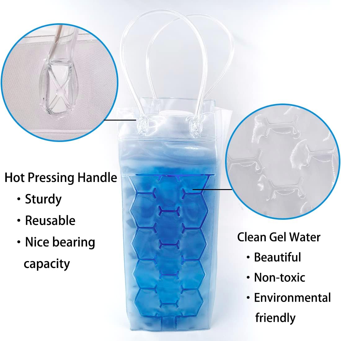Ice Wine Bag Holder Champagne  - Whisky Beer And Wine recension och pris