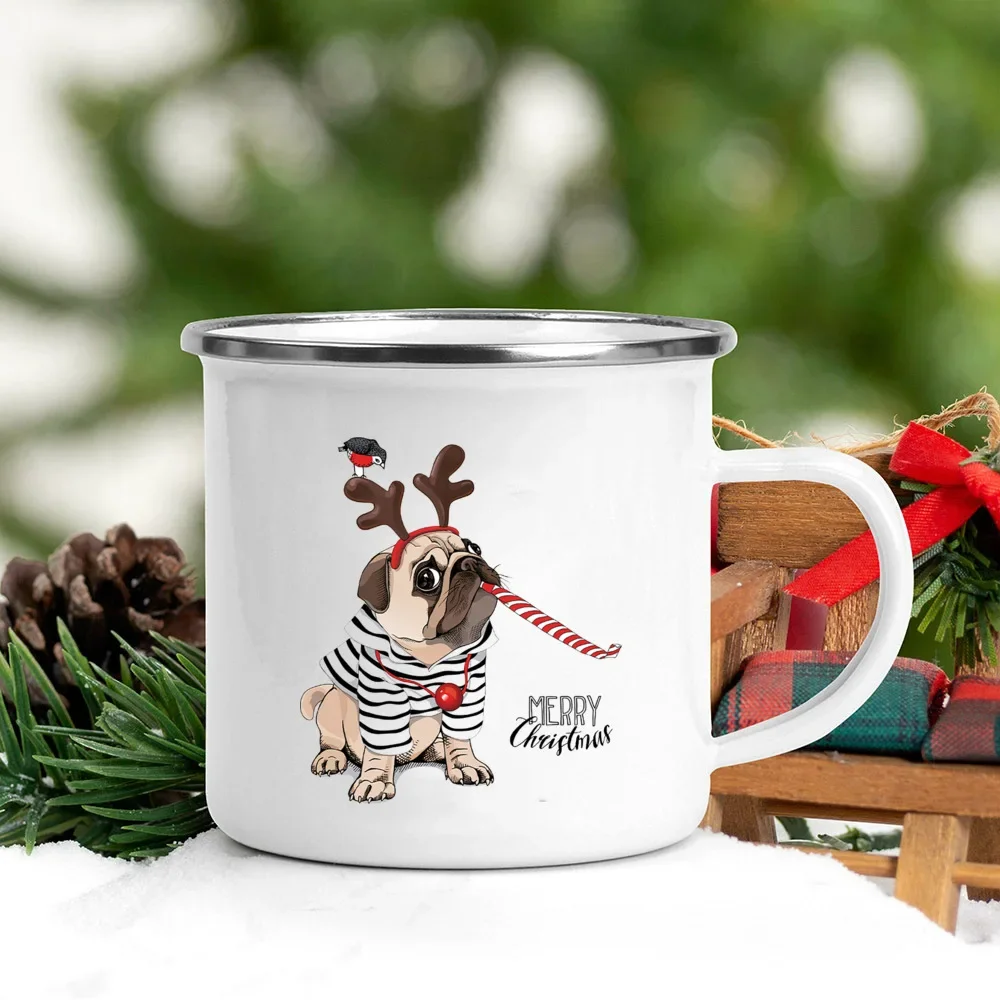 Handle Enamel Mugs Santa Hat A - Wine Beer Hat recension och pris