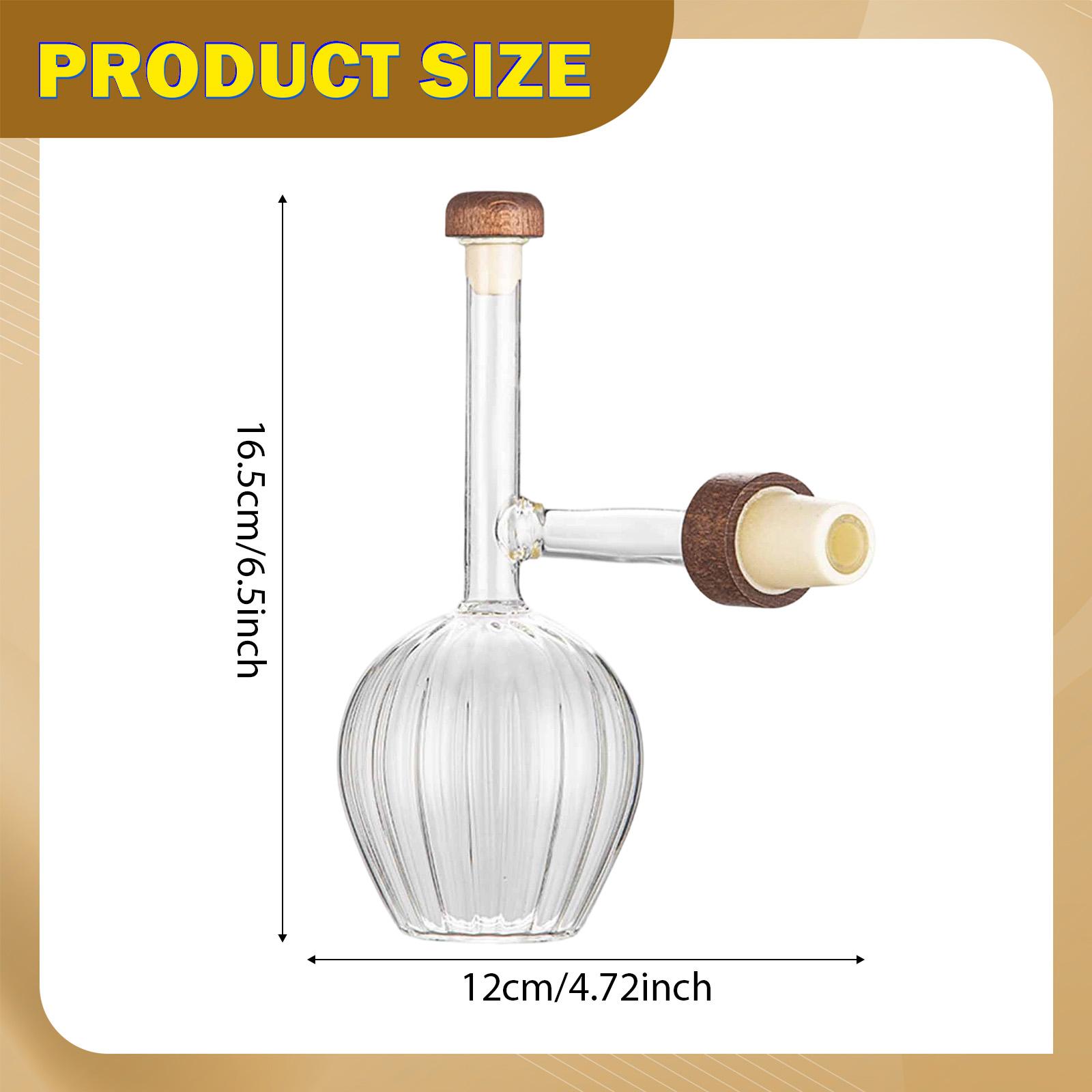 Modern Transparent Red Decante - Wine Aerator Pour recension och pris