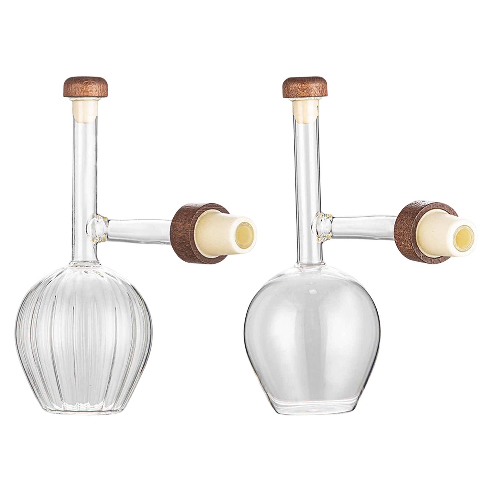 Modern Transparent Red Decante - Wine Aerator Pour recension och pris
