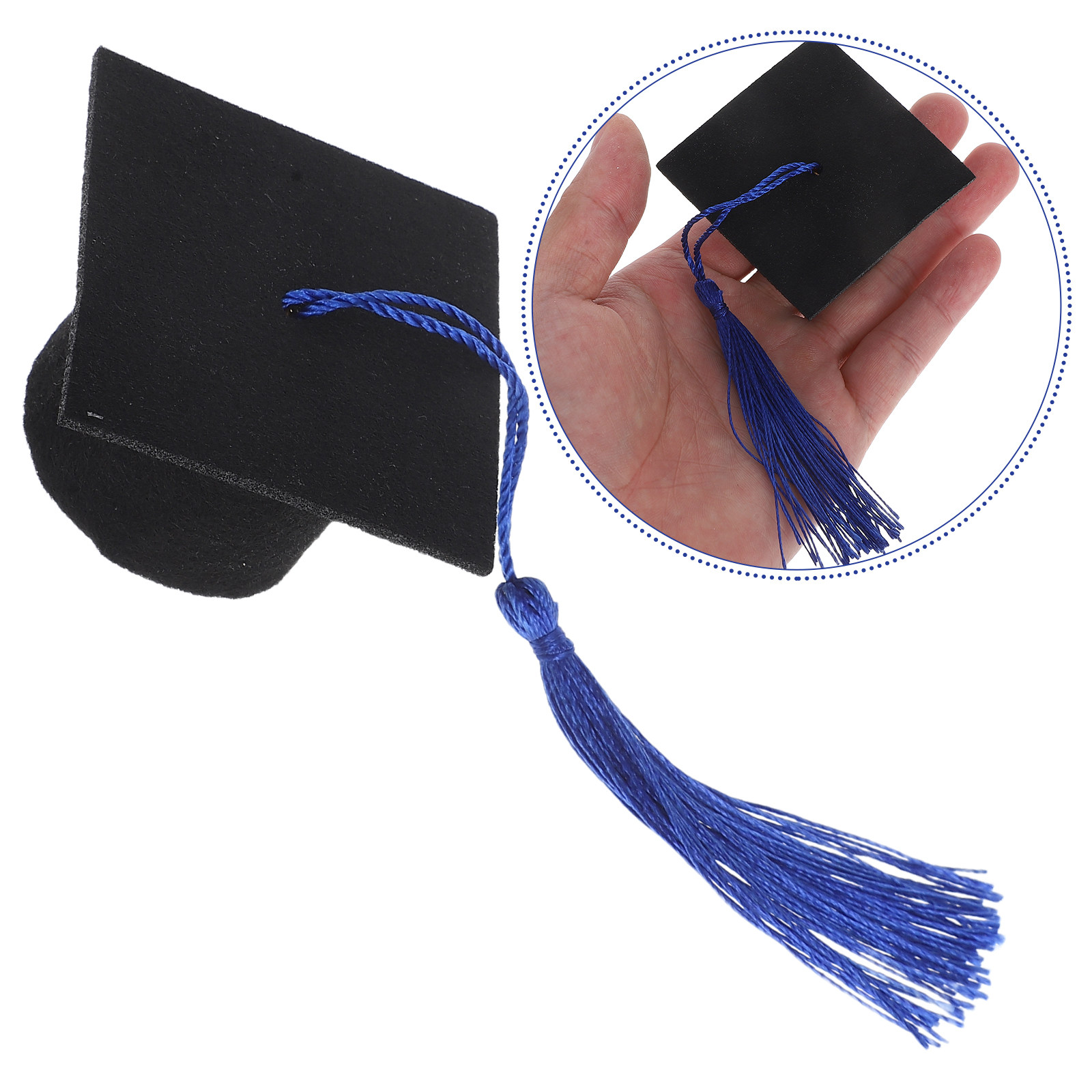 6Pcs Doctoral Cover Mini Docto - Wine Beer Hat recension och pris