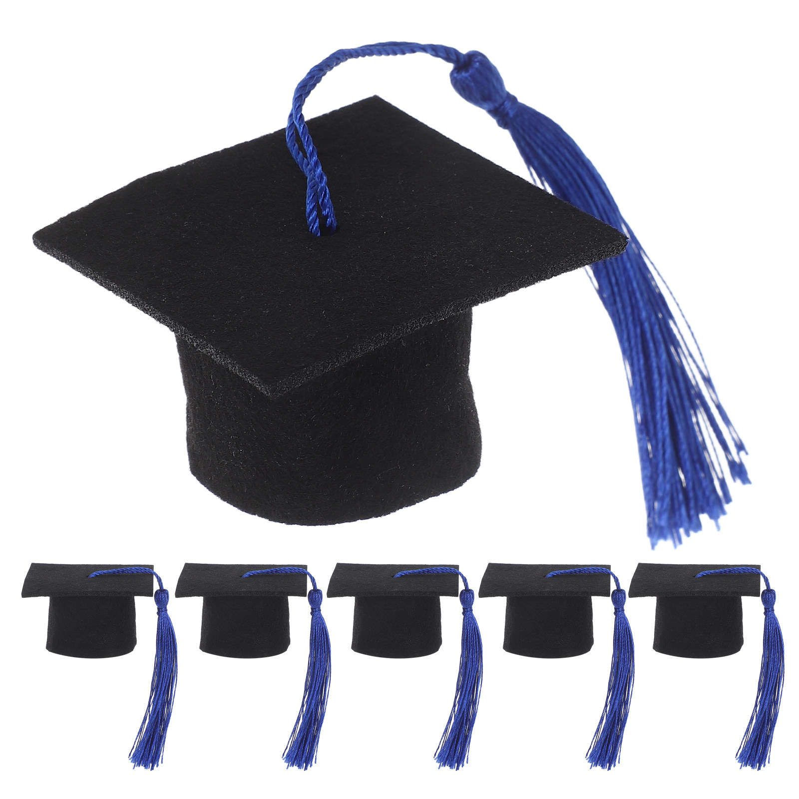 6Pcs Doctoral Cover Mini Docto - Wine Beer Hat recension och pris