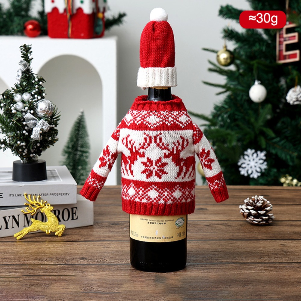 Elk Wine Bottle Cover Reusable - Wine Beer Hat recension och pris