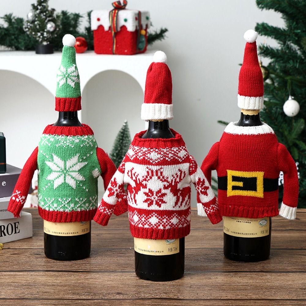 Elk Wine Bottle Cover Reusable - Wine Beer Hat recension och pris