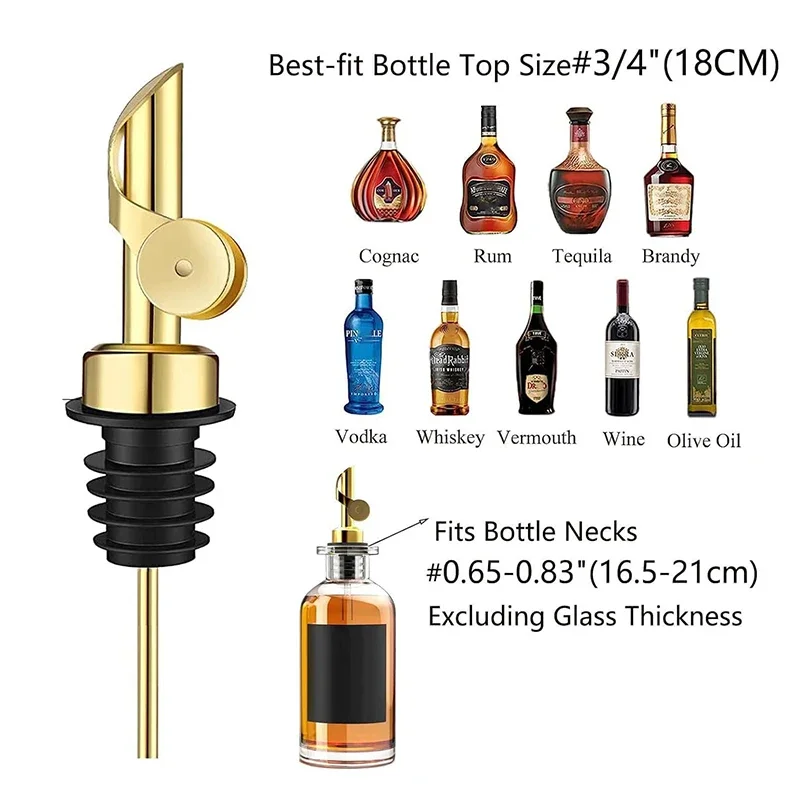 1PC Stainless Steel Bottle Pou - Wine Aerator Pour recension och pris