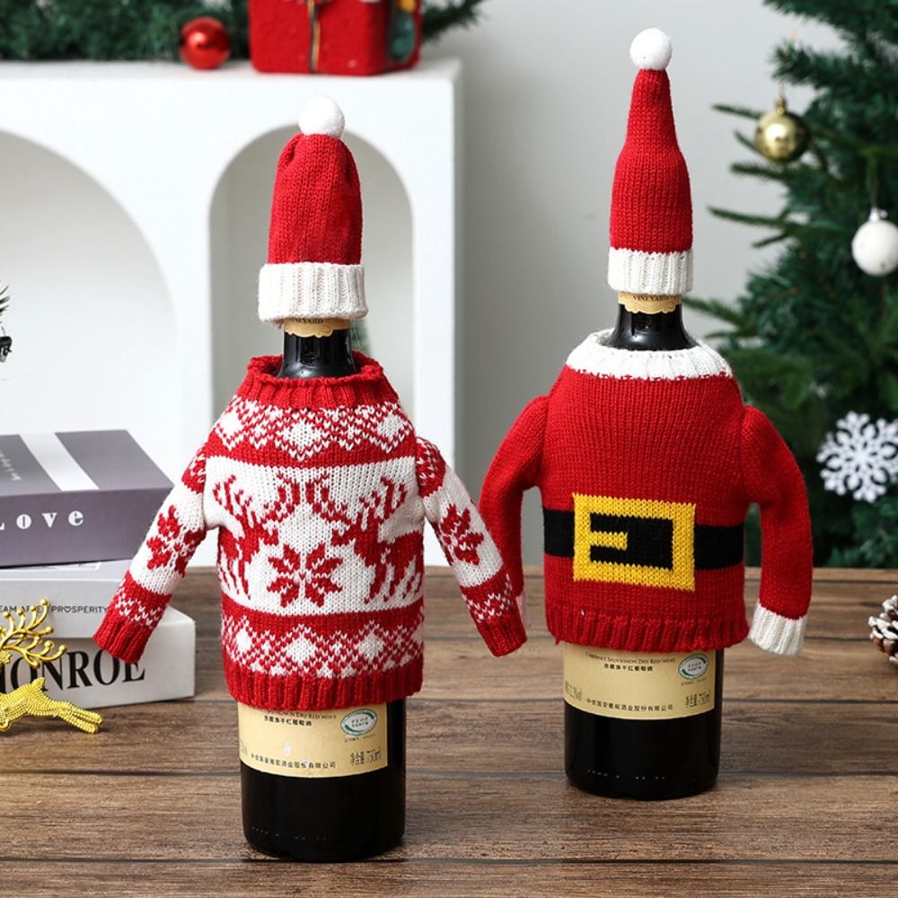 Elk Wine Bottle Cover Reusable - Wine Beer Hat recension och pris