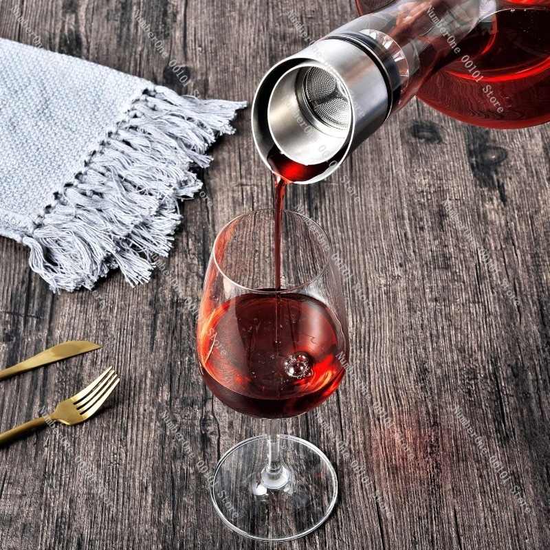 Electronic Ice Wine Decanter C - Wine Aerator Pour recension och pris