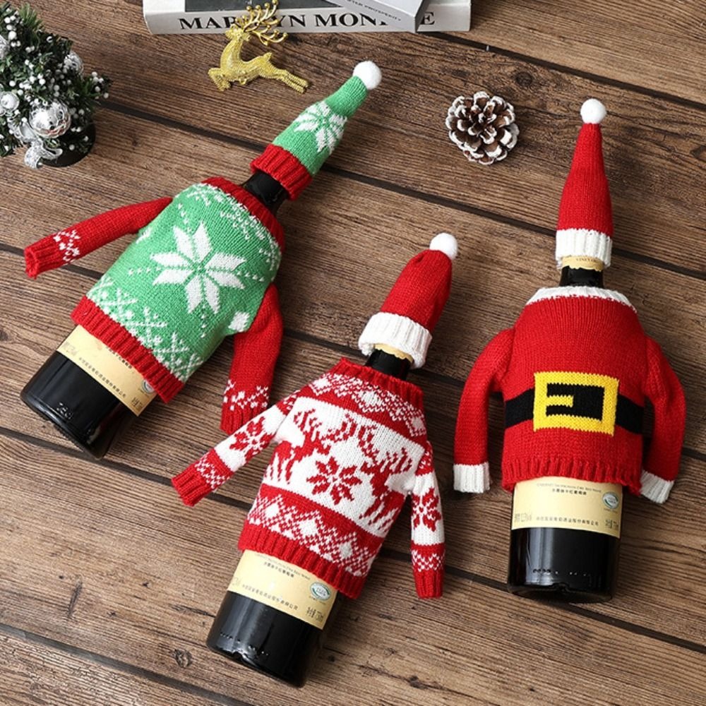 Elk Wine Bottle Cover Reusable - Wine Beer Hat recension och pris