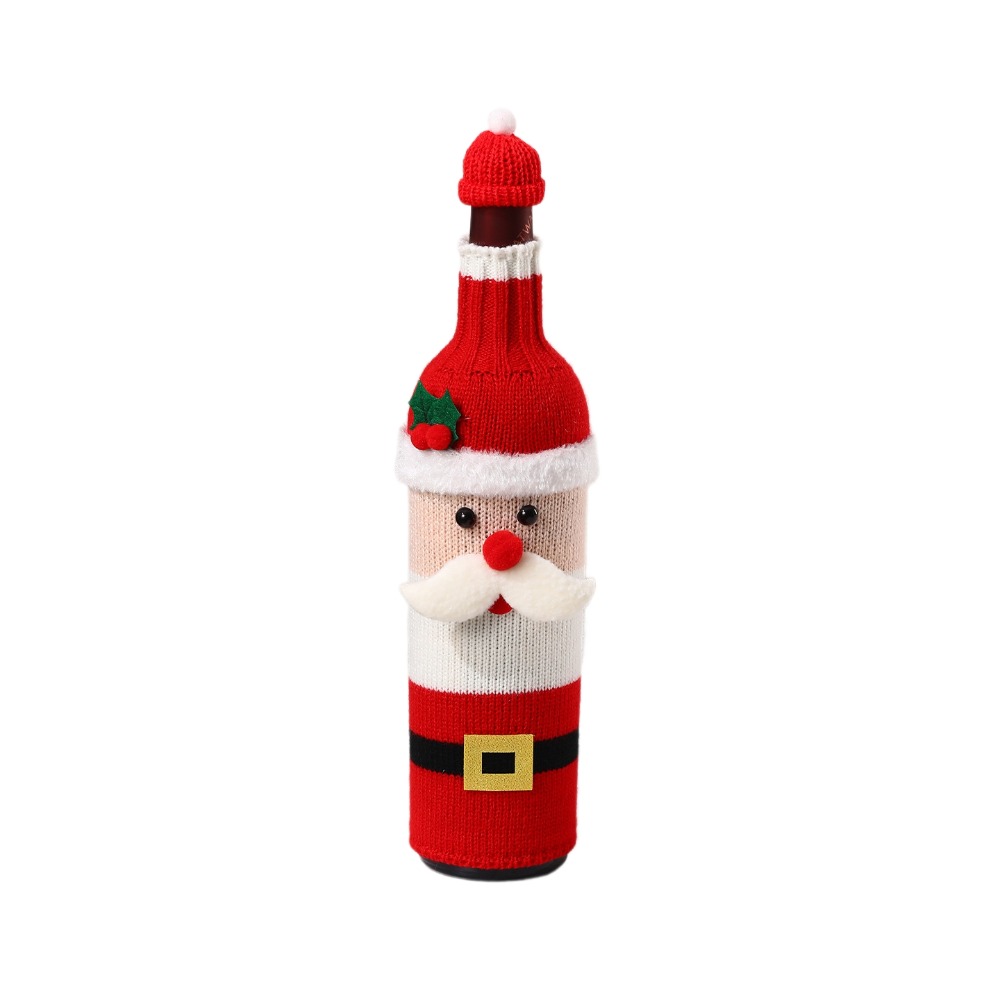 Knitted Wine Bottle Cover with - Wine Beer Hat recension och pris