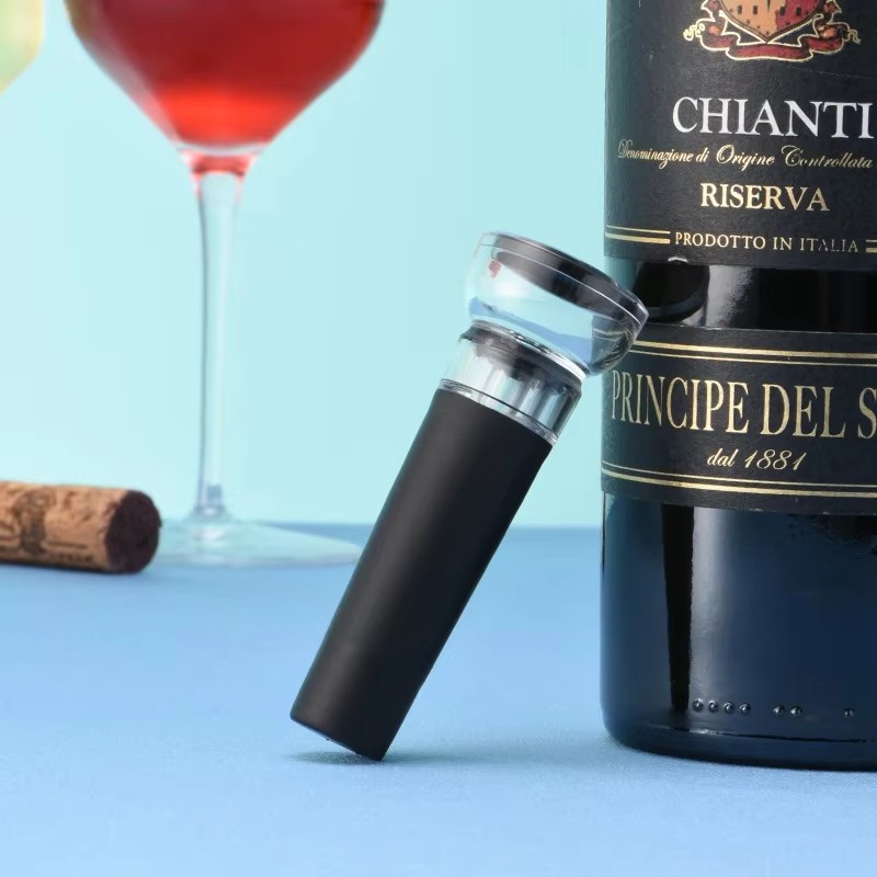 Leak-Free Wine Bottle Sealer V - Wine Aerator Pour recension och pris