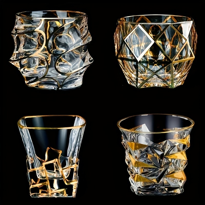 Whiskey Glass Tumbler Golden L - Whisky Beer And Wine recension och pris
