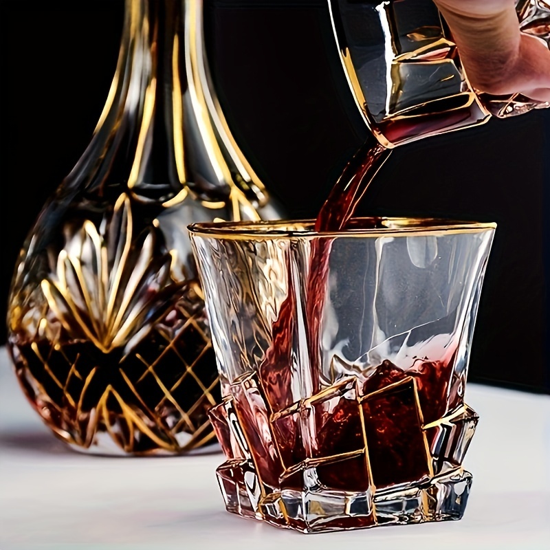 Whiskey Glass Tumbler Golden L - Whisky Beer And Wine recension och pris