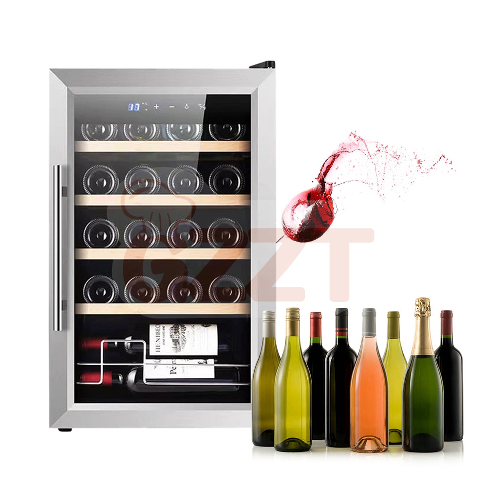 High Quality Display Cooler Ba - Wine Beer Dual Zone recension och pris