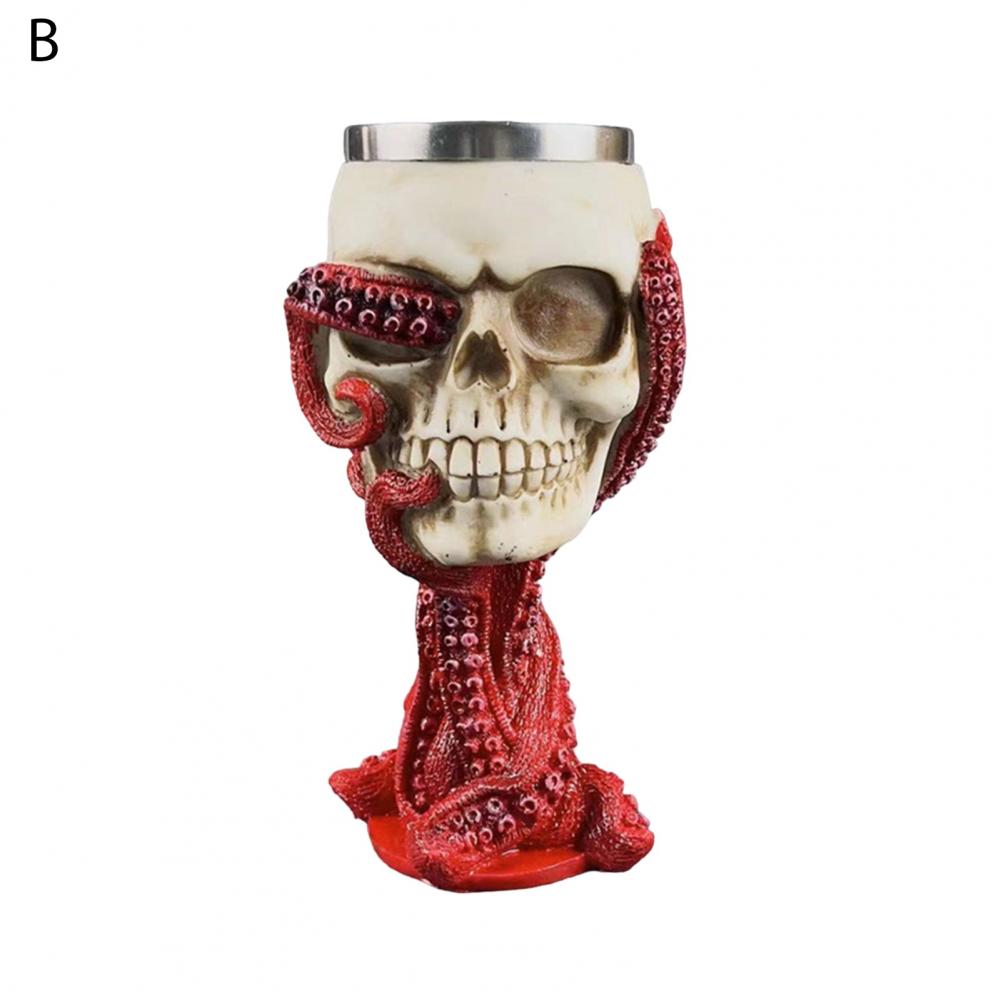 Party Wine Cup Novelty Skull B - Whisky Beer And Wine recension och pris
