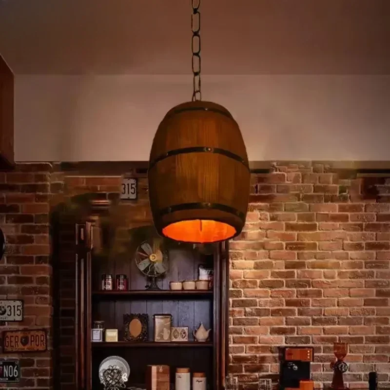 Rustic Lamp Vintage Chandelier - Wine & Beer Guayaquil recension och pris