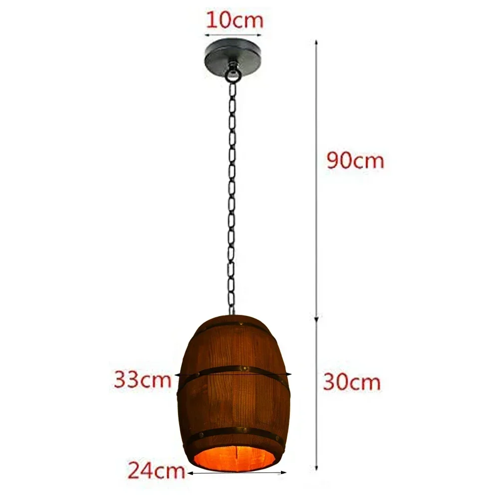 Rustic Lamp Vintage Chandelier - Wine & Beer Guayaquil recension och pris